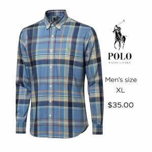 Polo Ralph Lauren Men's XL long sleeve shirt